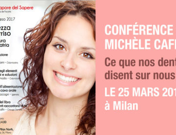 Confèrence de Michèle Caffin sur le soin dentaire holistique et le décryptage des dents